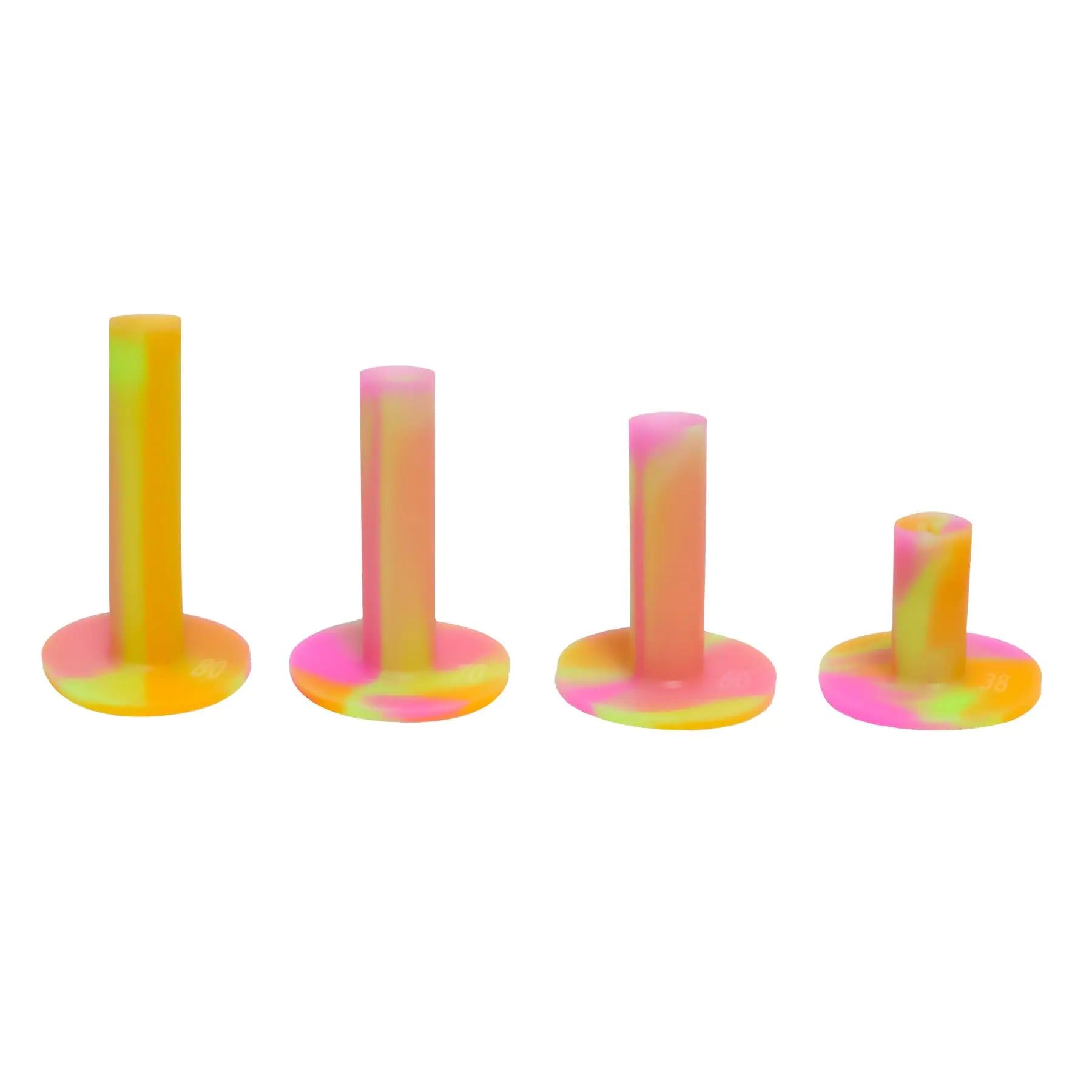 Sports Golf Rubber Tees Holder Set